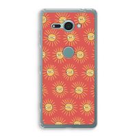 Zon: Sony Xperia XZ2 Compact Transparant Hoesje Zon: Sony Xperia XZ2 Compact Transparant Hoesje
