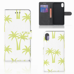 Apple iPhone Xs Max Hoesje Palmtrees