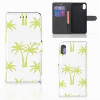 Apple iPhone Xs Max Hoesje Palmtrees - thumbnail