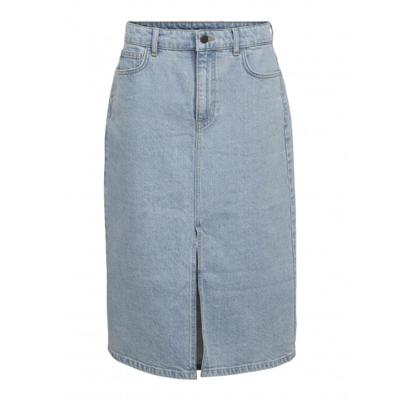Object - Blauw | Dames | Rok | Blauw | M | regular | Kamst mode