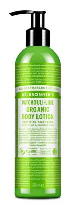 Dr Bronners Bodylotion patchouli lime 240 Milliliter