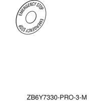 Schneider Electric ZB6Y7330 Geel 1 stuk(s)