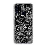 Vexx Black City : Samsung Galaxy M31 Transparant Hoesje