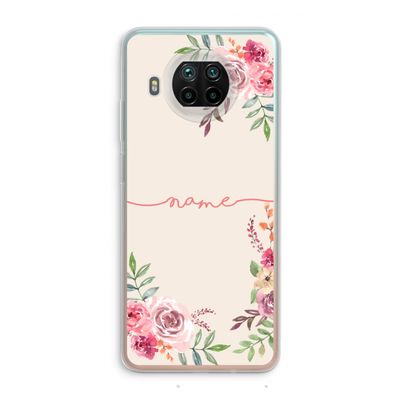 Rozen: Xiaomi Mi 10T Lite 5G Transparant Hoesje
