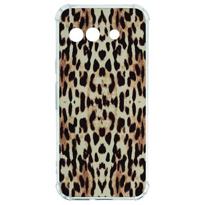 Google Pixel 9a Hoesje - Leopard TPU Antishock