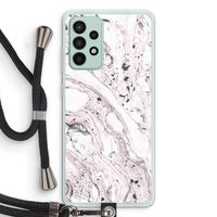 Mengelmoes: Samsung Galaxy A52s 5G Transparant Hoesje met koord