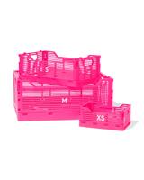 HEMA Klapkrat Letterbord Recycled Felroze (felroze)