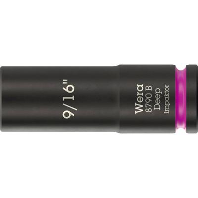 Wera 8790 B Impaktor Deep 05005569001 Dop (zeskant) Dopsleutelinzetstuk 9/16