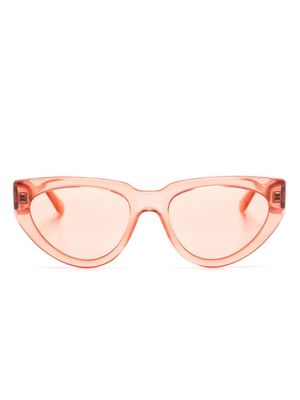 Karl Lagerfeld lunettes de soleil à monture papillon - Rouge