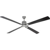 CasaFan Eco Neo III WiFi 180 cm Chrom gebürstet Plafondventilator 28 W (Ø x h) 180 cm x 380 mm Chroom (geborsteld) Bediening via App