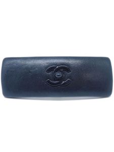 CHANEL Pre-Owned barrette à nœud (années 1990-2000) - Noir