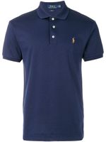 Polo Ralph Lauren embroidered logo polo shirt - Bleu