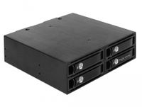 5.25â€³ Mobile Rack for 4 x 2.5â€³ SATA / SAS HDD / SSD 12 Gb/s Wisselframe