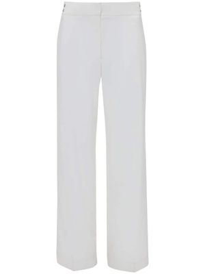 JW Anderson pantalon droit à détails de rivets - Blanc