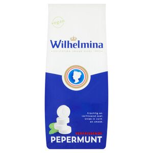 Wilhelmina Pepermunt Wilhelminia Pepermunt 200 Gram 10 Stuks