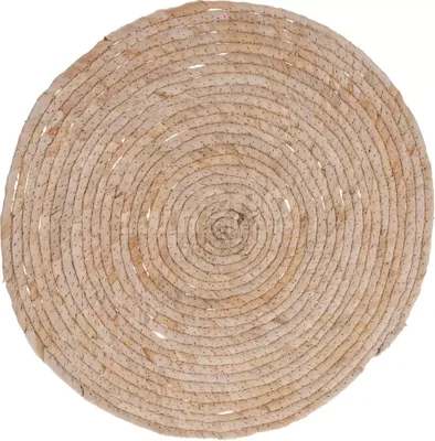 Placemat Zeegras Naturel Ø38cm