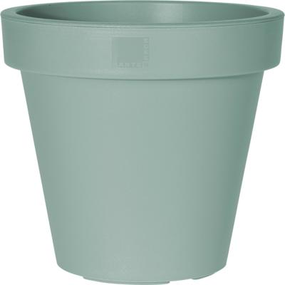 Pro Garden Plantenpot/bloempot - Tuin buiten - kunststof - mintgroen - D35 cm