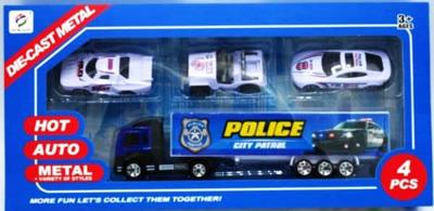 Bongers Speelgoed Politie autoset