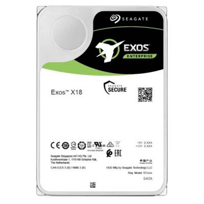 Seagate Exos X18 14 TB Harde schijf (3.5 inch) SATA III ST14000NM000J Bulk