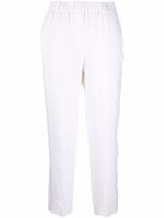 Peserico pantalon court en lin - Blanc - thumbnail