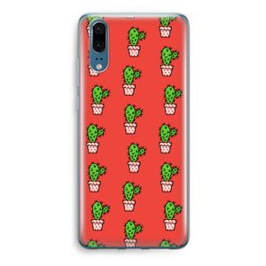 Mini cactus: Huawei P20 Transparant Hoesje