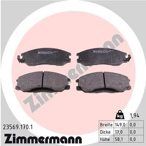 Remblokkenset 235691701