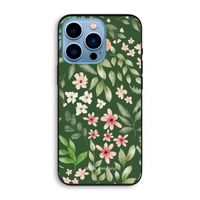 Botanical green sweet flower heaven: iPhone 13 Pro Biologisch afbreekbaar hoesje