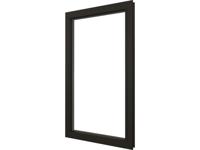 Trendhout Vast raamkozijn meranti - 77,4x137,4 cm - zwart- - - Trendhout Trendhout Vast raamkozijn meranti - 77,4x137,4 cm - zwart- - - Trendhout