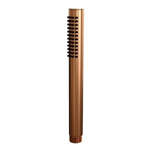 Regendoucheset Opbouw Brauer Copper Carving 30 cm Thermostatisch met Staaf Handdouche Geborsteld Koper