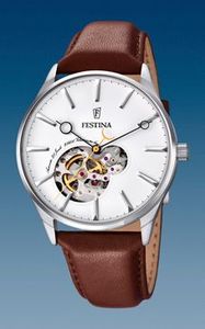 Horlogeband Festina F6846-1 Leder Bruin 22mm