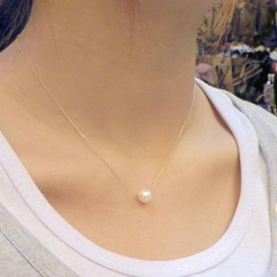 Vrouwen imitatie parel hanger Necklaces(gold)