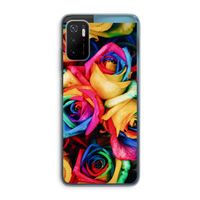 Neon bloemen: Xiaomi Poco M3 Pro 5G Transparant Hoesje