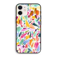 Watercolor Brushstrokes: iPhone 12 Biologisch afbreekbaar hoesje