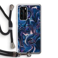 Mirrored Mirage: Huawei P40 Transparant Hoesje met koord