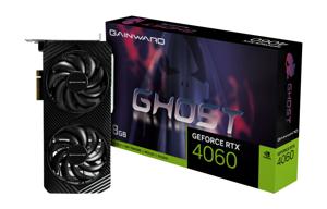 Gainward Nvidia GeForce RTX 4060 Videokaart GHOST 8 GB GDDR6-SDRAM PCIe x16 DisplayPort, HDMI NVIDIA G-Sync