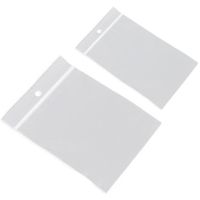 200x Plastic zakjes met gripsluiting 60 x 80 mm en 40 x 60 mm   - - thumbnail