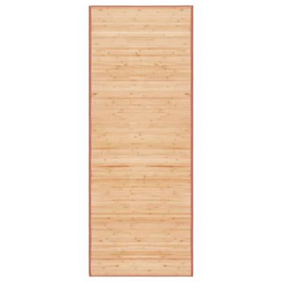 Tapijt 80x200 cm bamboe bruin