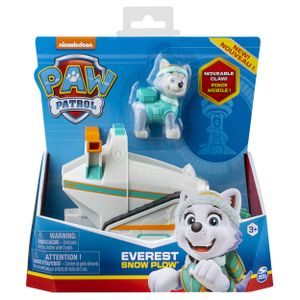 PAW Patrol - Everest - Sneeuwschuiver - Speelgoedvoertuig met actiefiguur