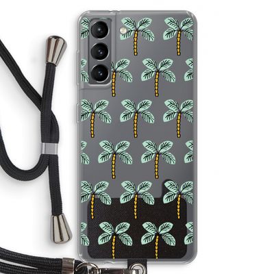 Paradise: Samsung Galaxy S21 Transparant Hoesje met koord