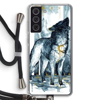 Bleeding Soul: Samsung Galaxy S21 FE Transparant Hoesje met koord