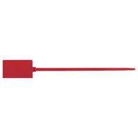 Intercable 183249 ICC61690 363x7,5mm Beschriftungsf. rot Kabelbinder 363 mm 7.5 mm Rood Met kunststof tong, Met schiftveld 1 stuk(s)