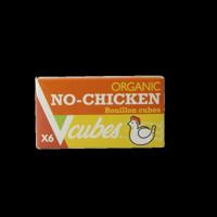 Vcubes Bouillonblokjes no chicken bio 72 Gram