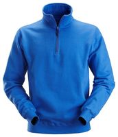 Zip sweatshirt blauw xxl - thumbnail