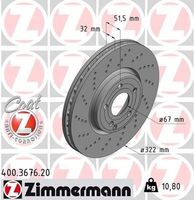 Remschijf Coat Z 400367620