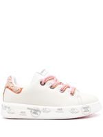 Premiata baskets Belle en cuir - Tons neutres