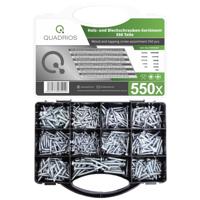 Quadrios 2109SA047 2109SA047 Plaatschroeven assortiment 550 stuk(s) - thumbnail