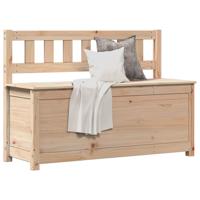 Bankje 110x41x76,5 cm massief grenenhout