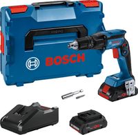 Bosch Blauw GTB 18V-45  Accu Droogbouwschroevendraaier | 2 x 4,0 Ah accu + Snellader | In L-Boxx 136 - 06019K7002