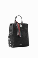 Kleine leatherlook rugzak - BLACK - U Kleine leatherlook rugzak - BLACK - U