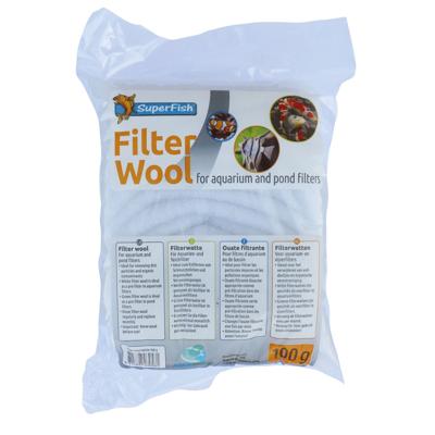 Superfish Filterwatten 100g - Fijnmazig Voor Heldere Vijver & Effectieve Vuilverwijdering